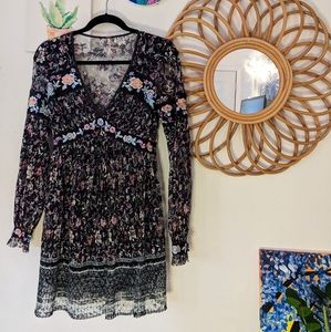 Free people size 2 floral lace dress